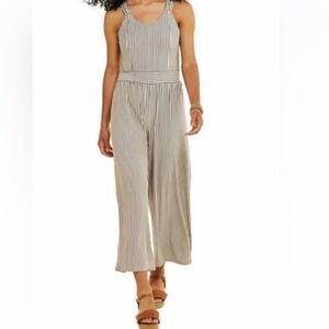 Emily Daniels vertical stripes comfy jumpsuit